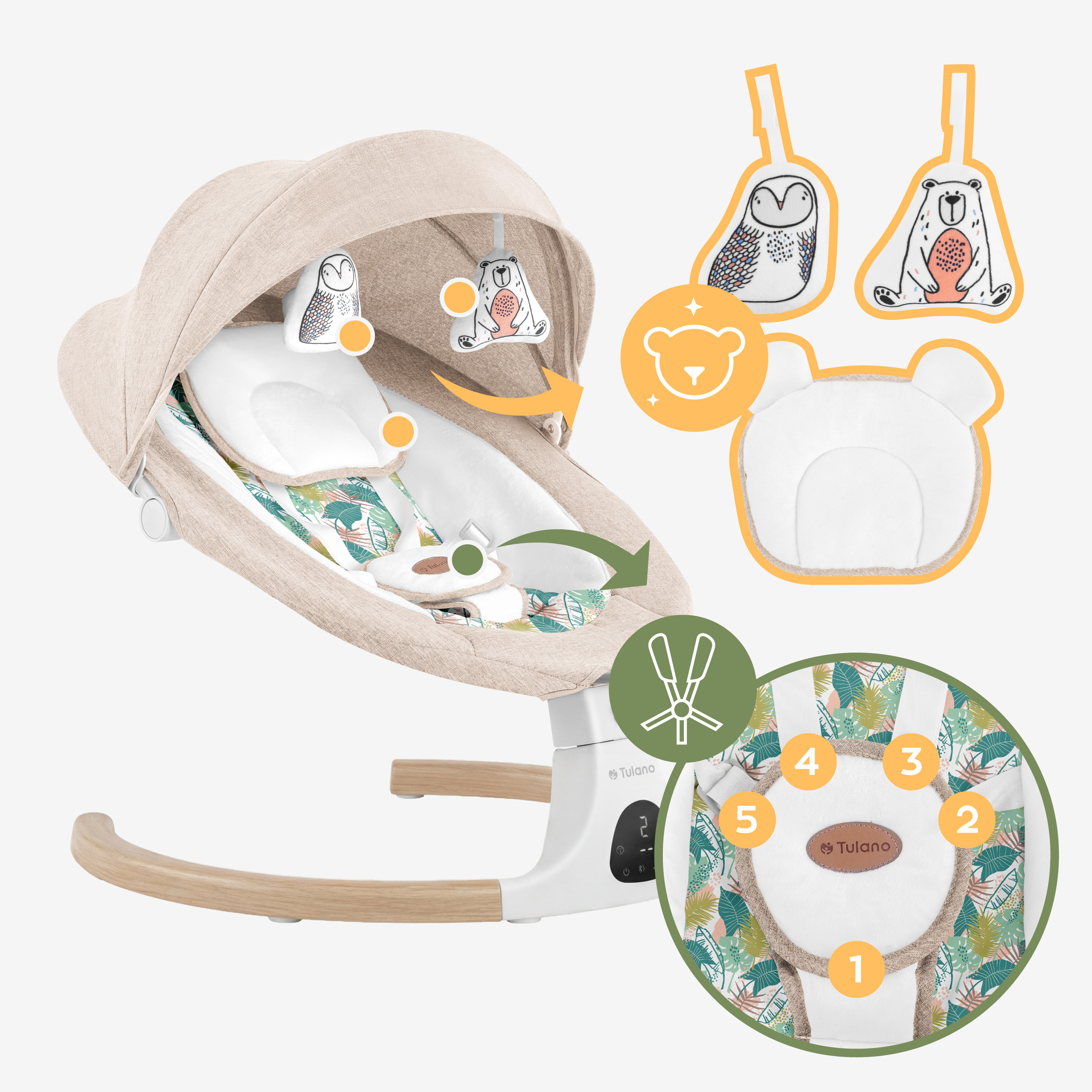 Pasy bezpieczeństwa Astrid 35