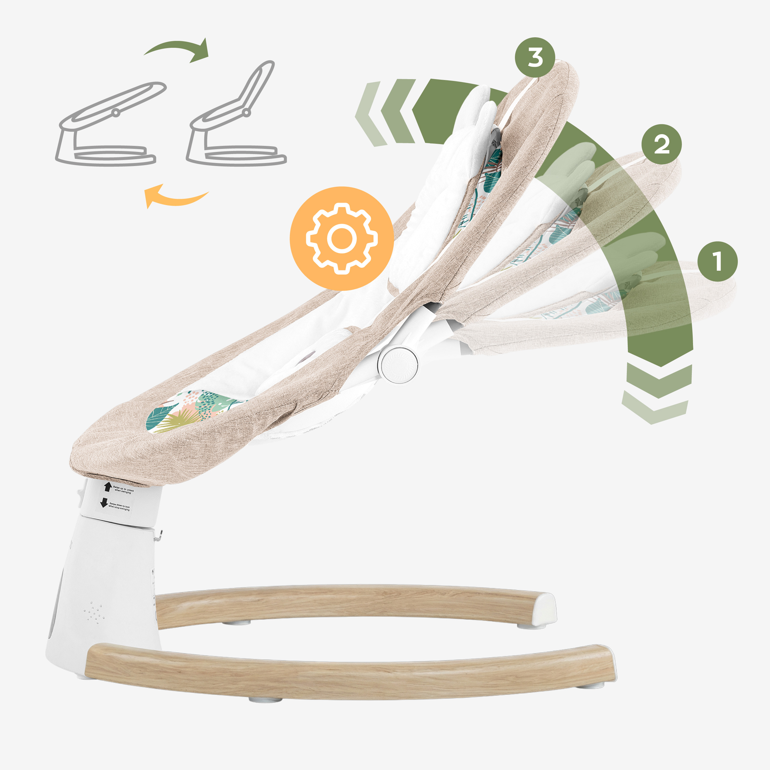 Regulowane oparcie Astrid 35