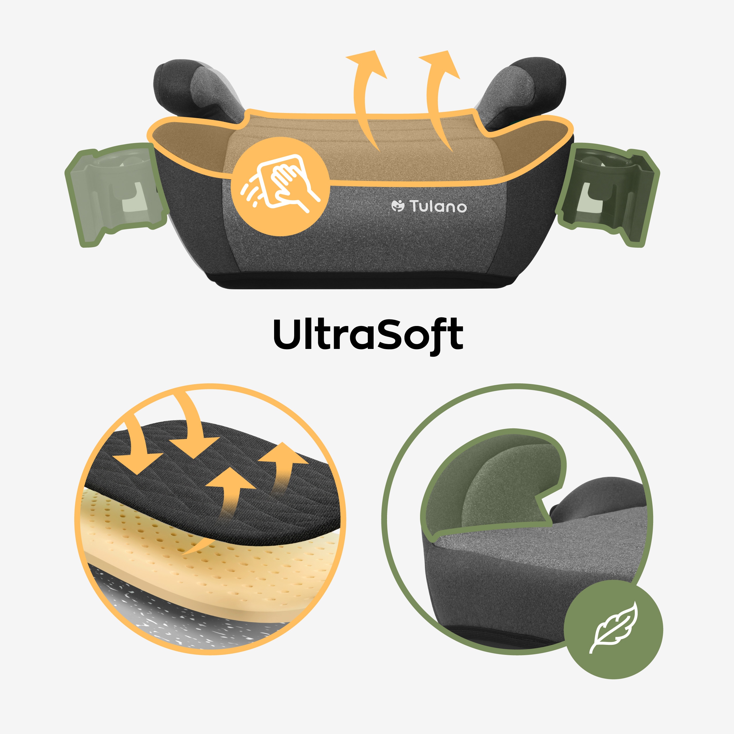 Cabby 35 miękkie podłokietniki