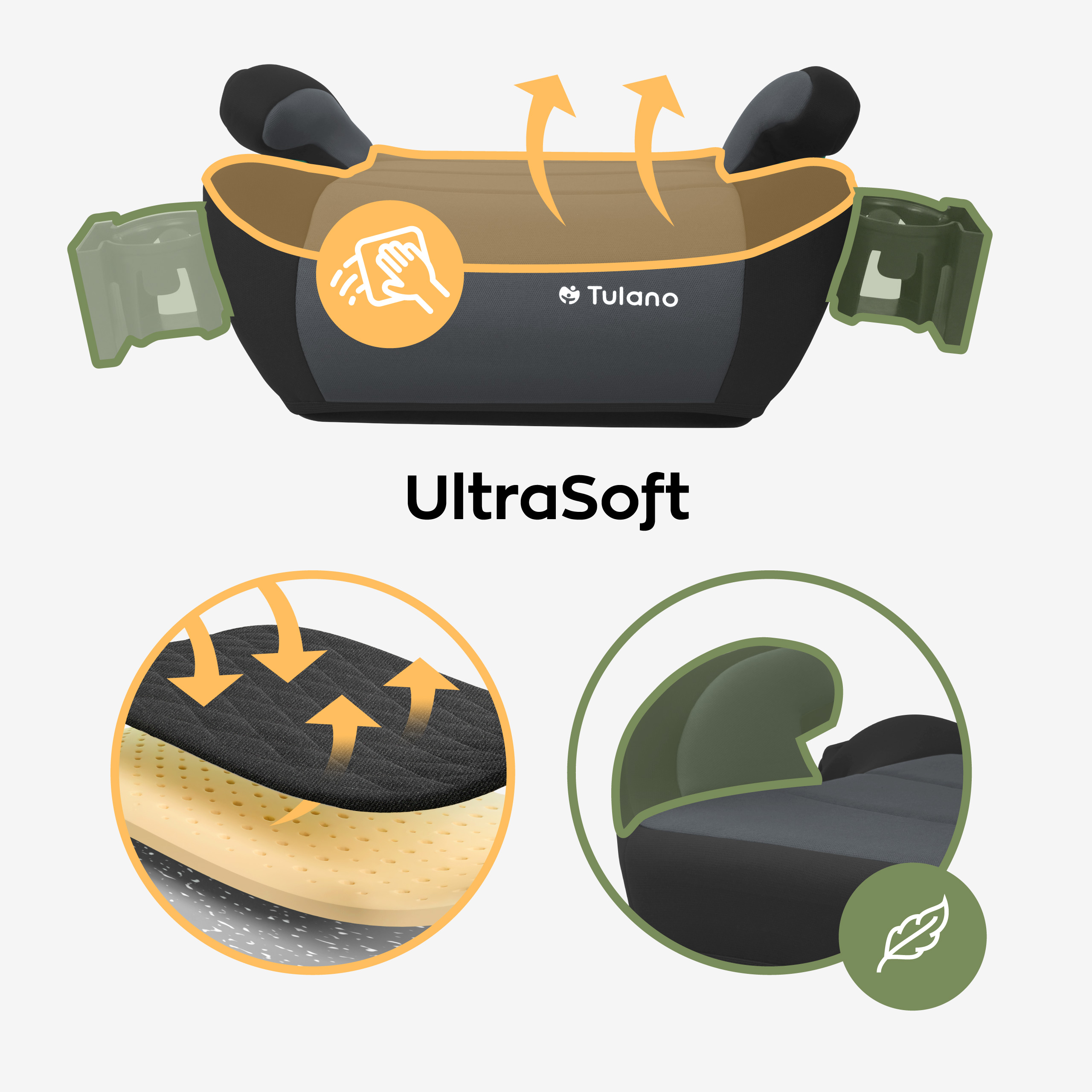 Cabby 35 miękkie podłokietniki