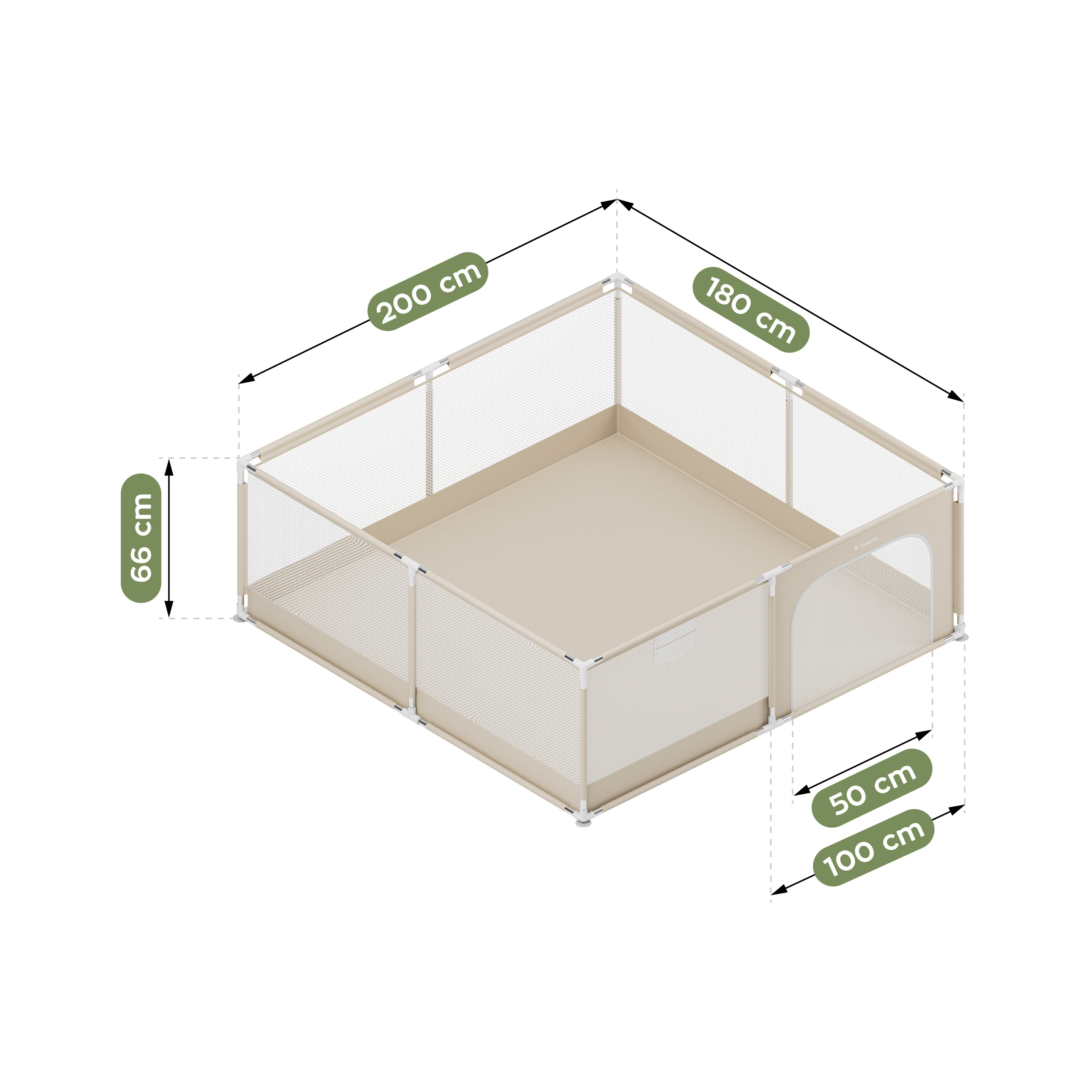 Tulano Cozy 28 wymiary