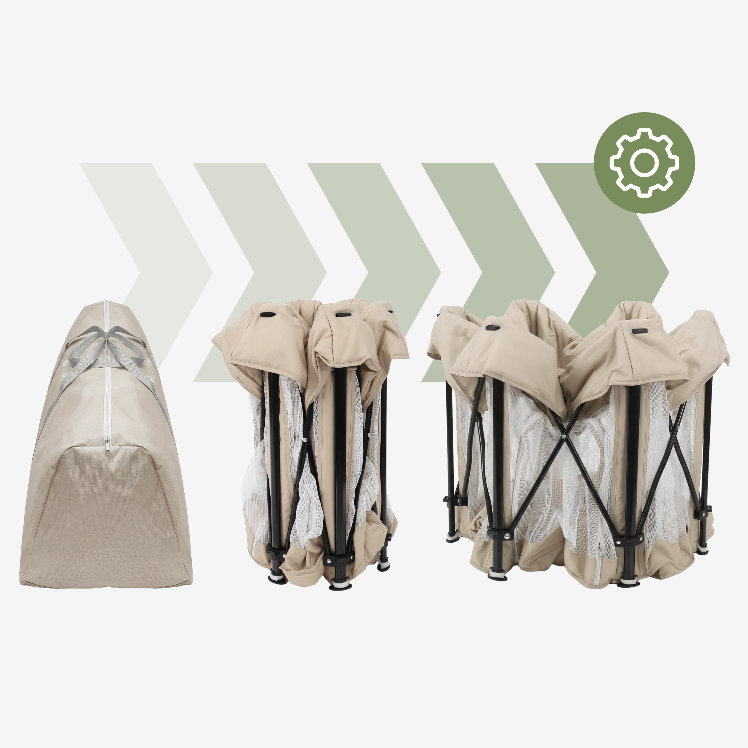 Kojec Cozy 30 składanie