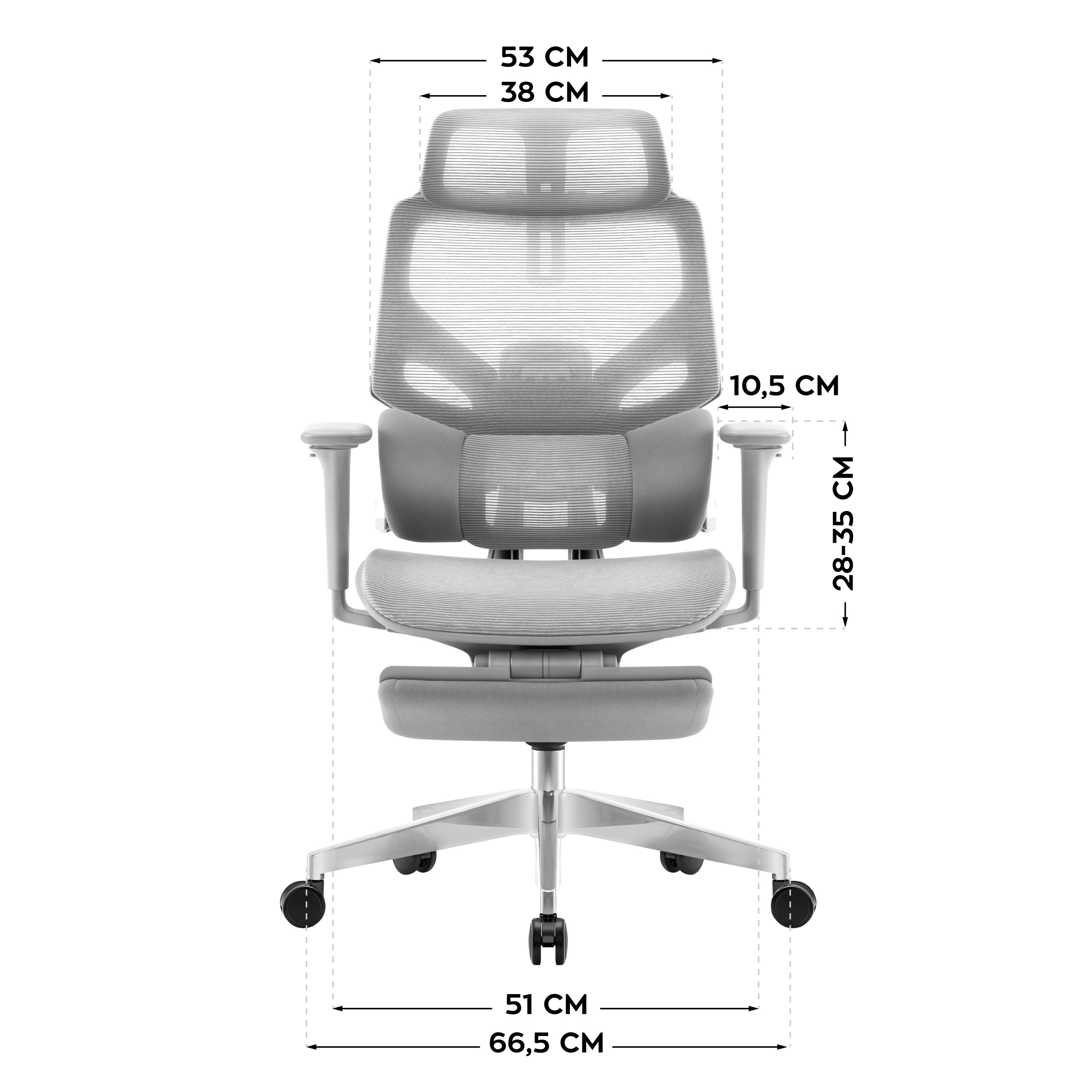 Wymiary fotela Expert 8.7