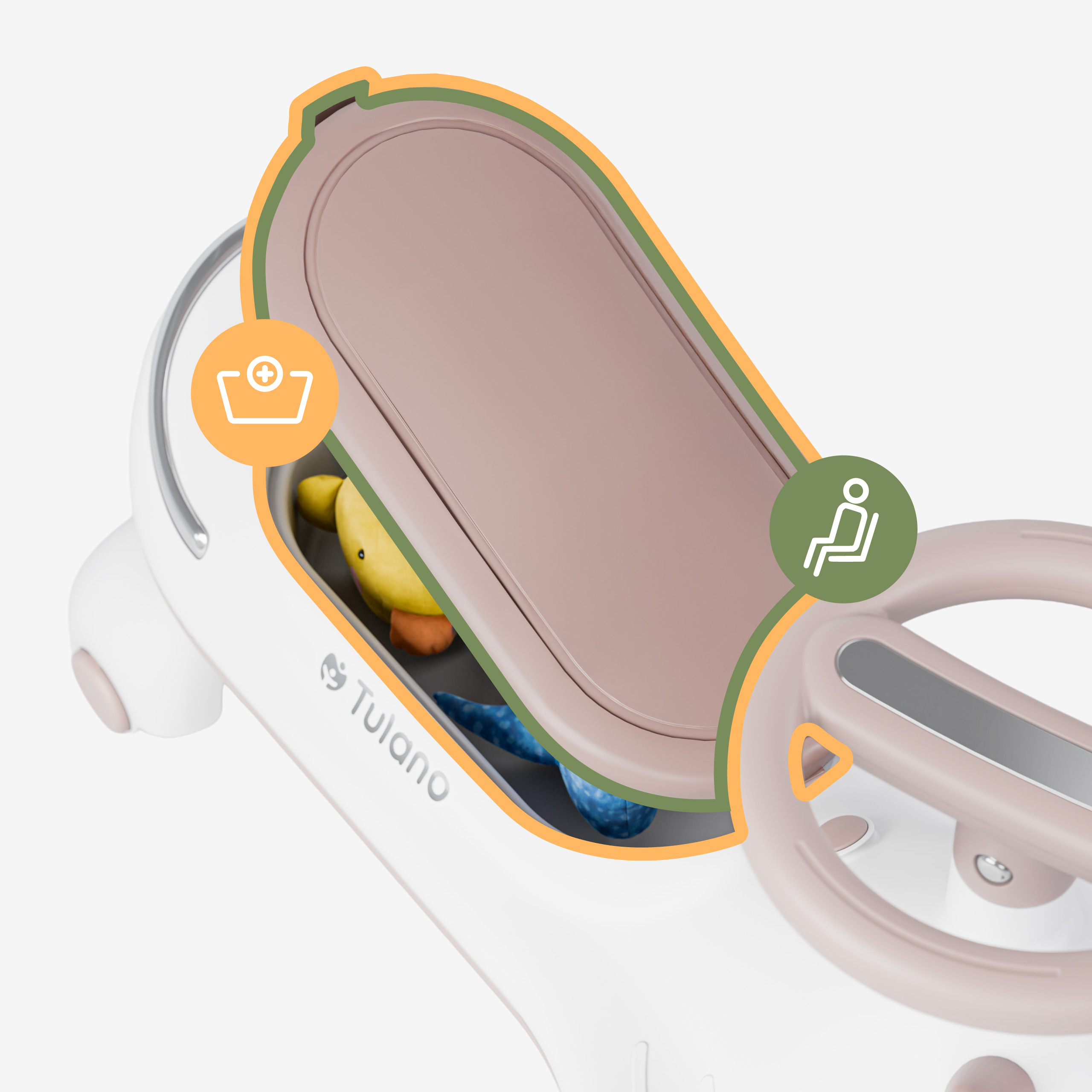 Schowek pod siedziskiem Focus 45