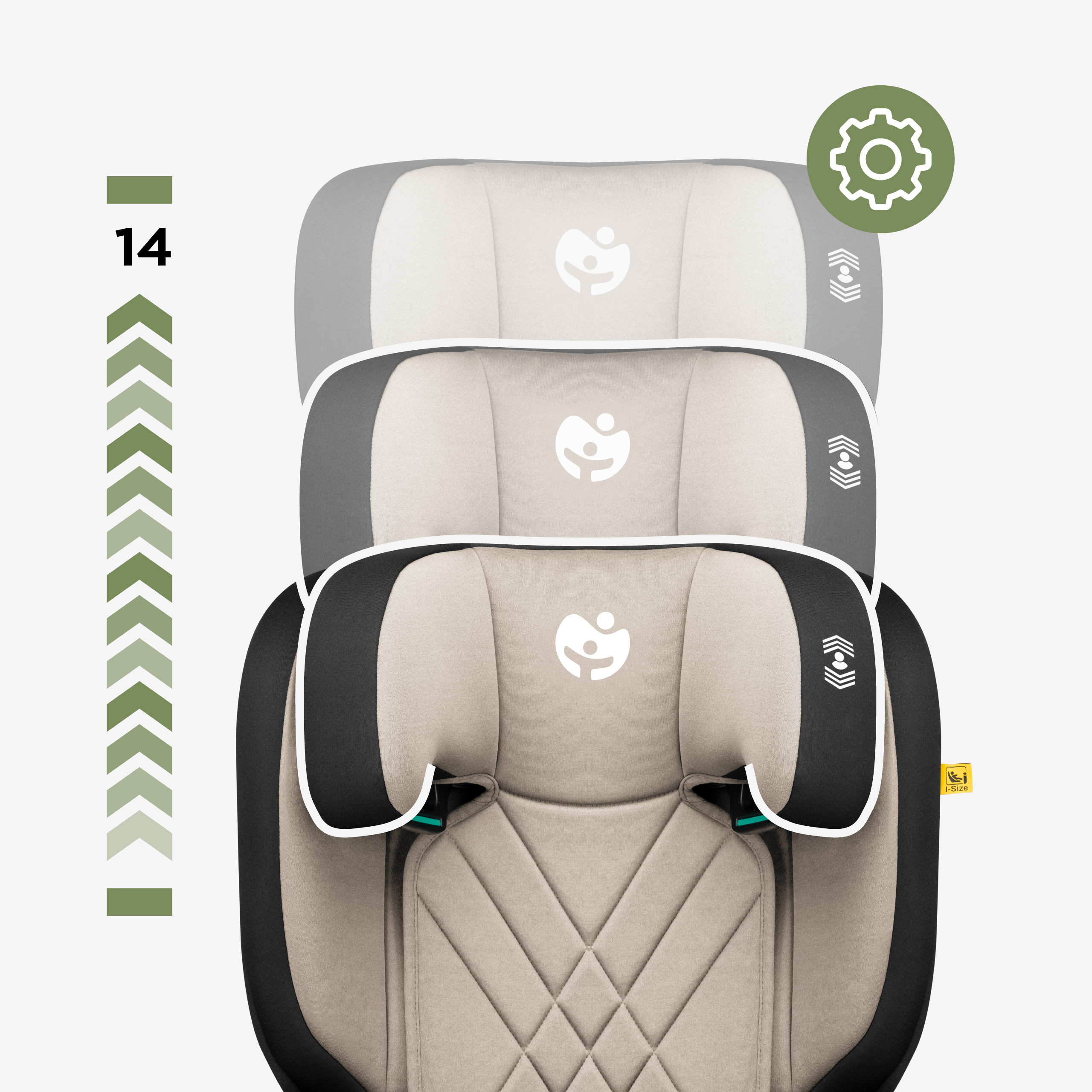 Regulowane zagłówki Joy 45