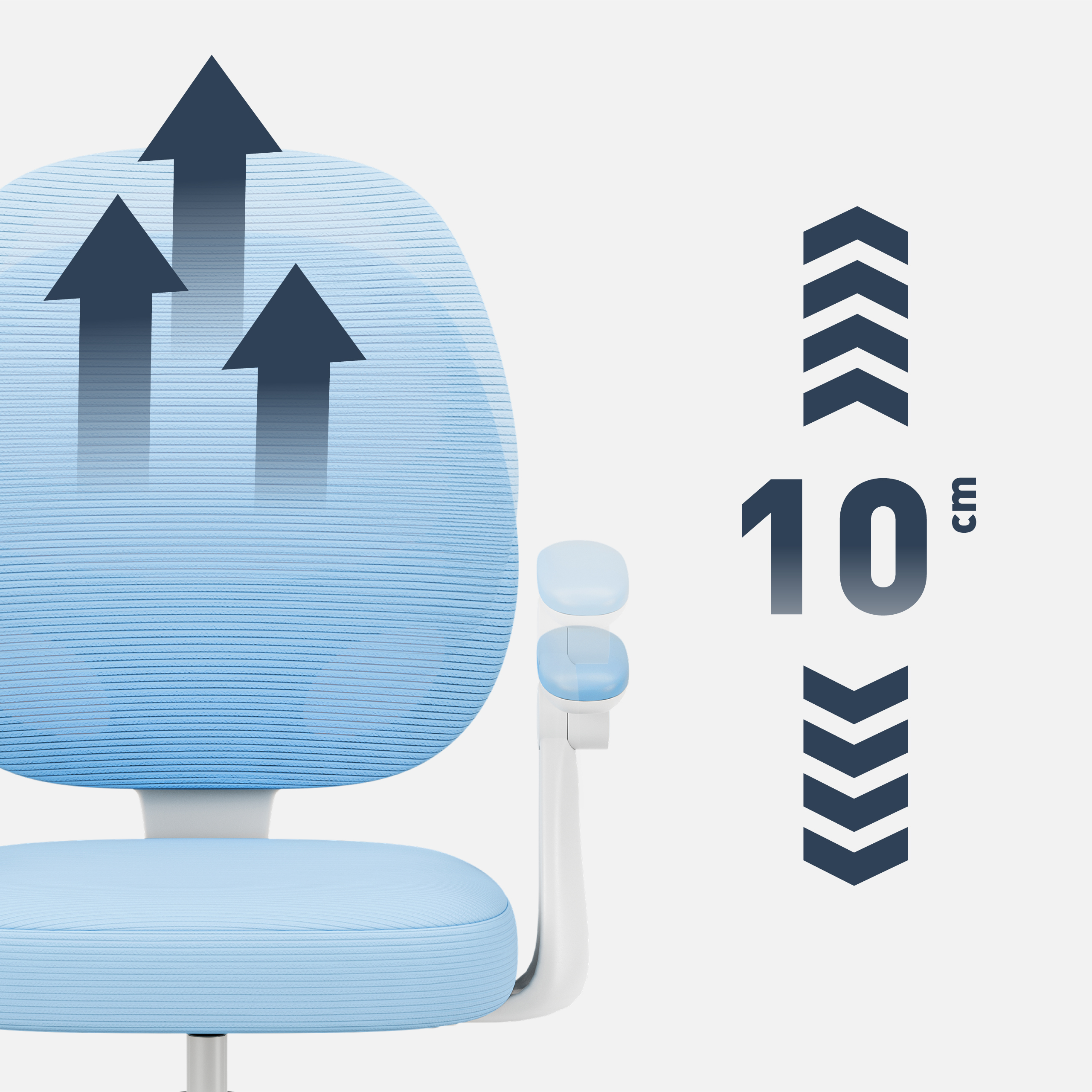 Junior3.1 regulacja wysokości oparcia