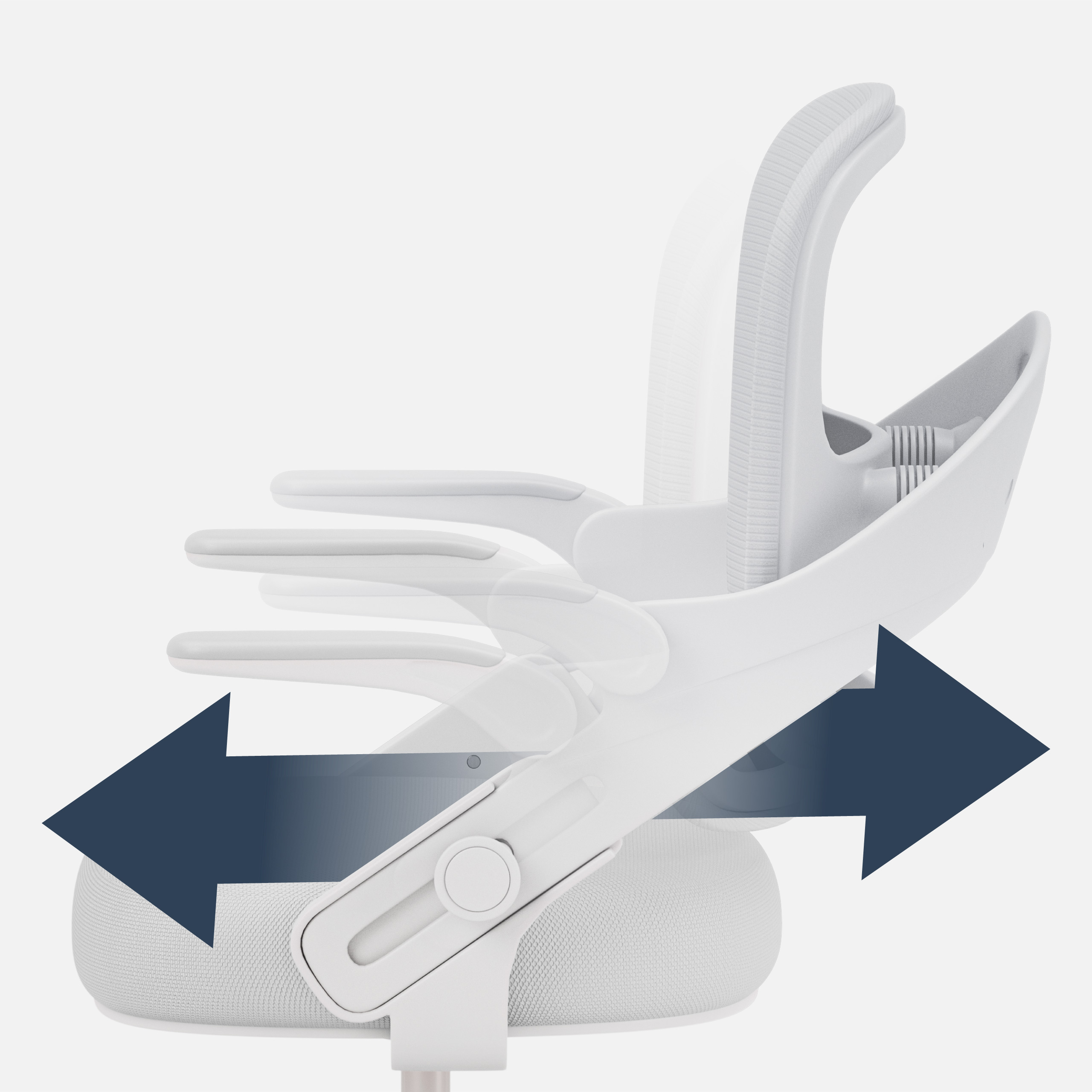 Regulowana głębokość oparcia