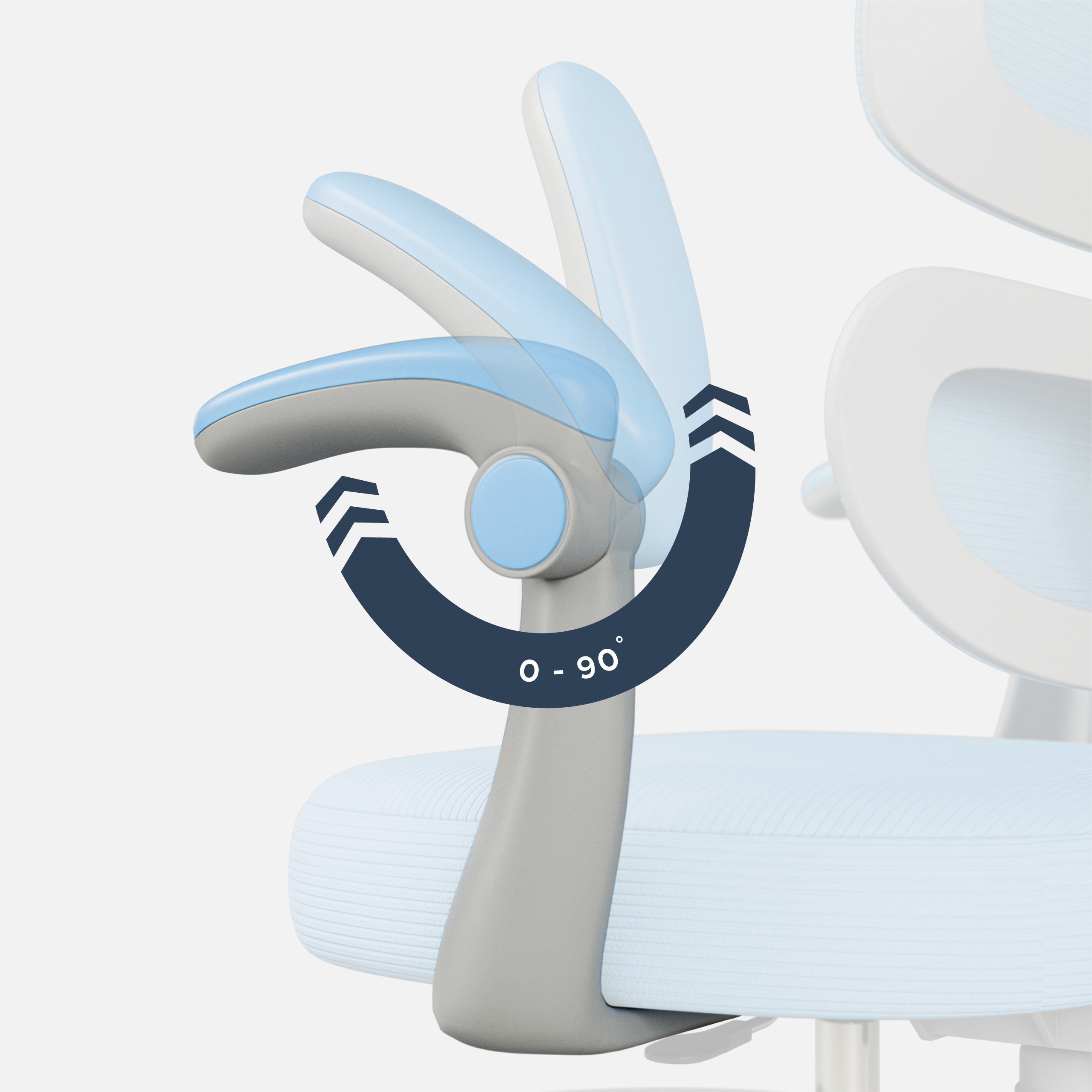 Odchylane podłokietniki Junior 4.4