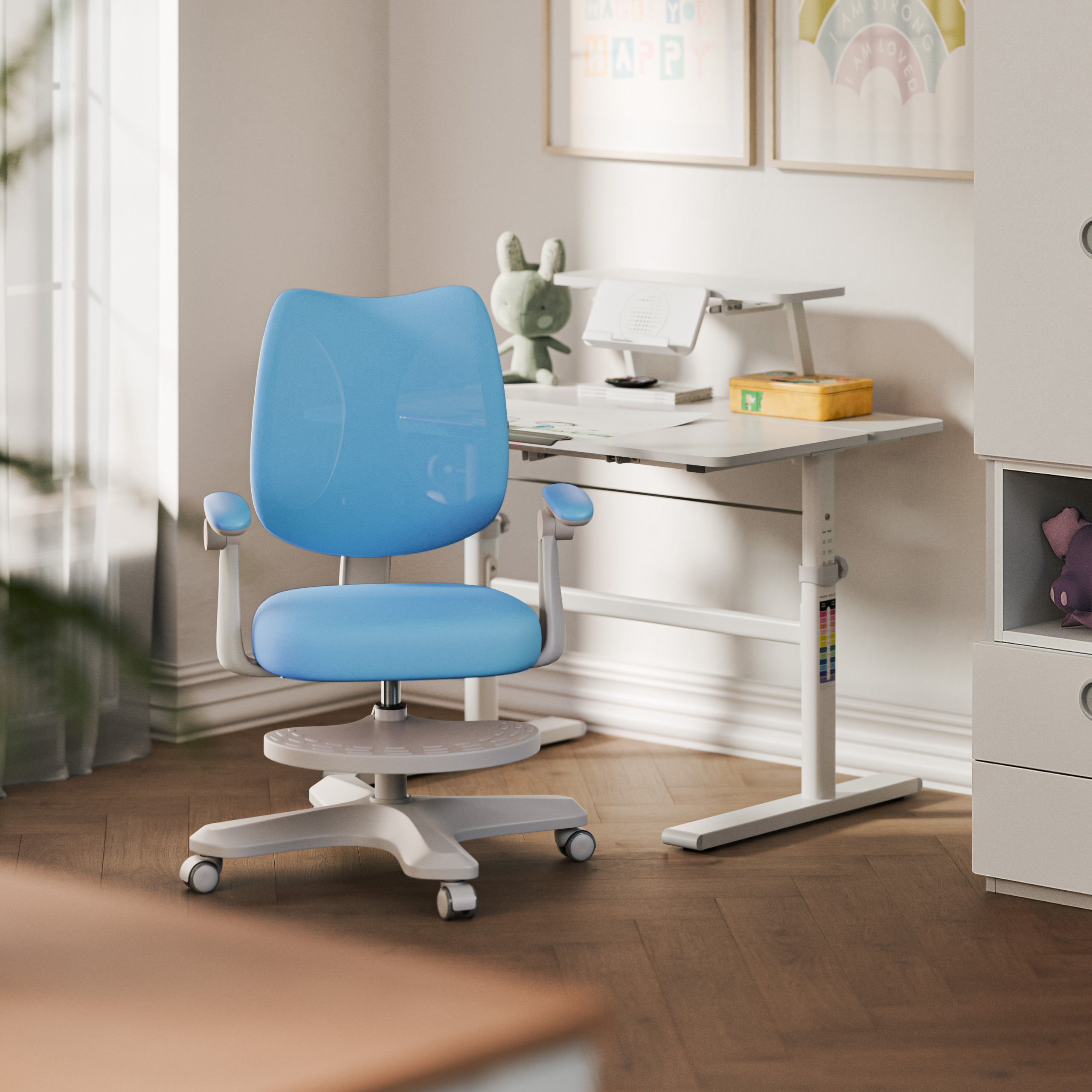 Regulacja wysokości siedziska w Junior 4.6