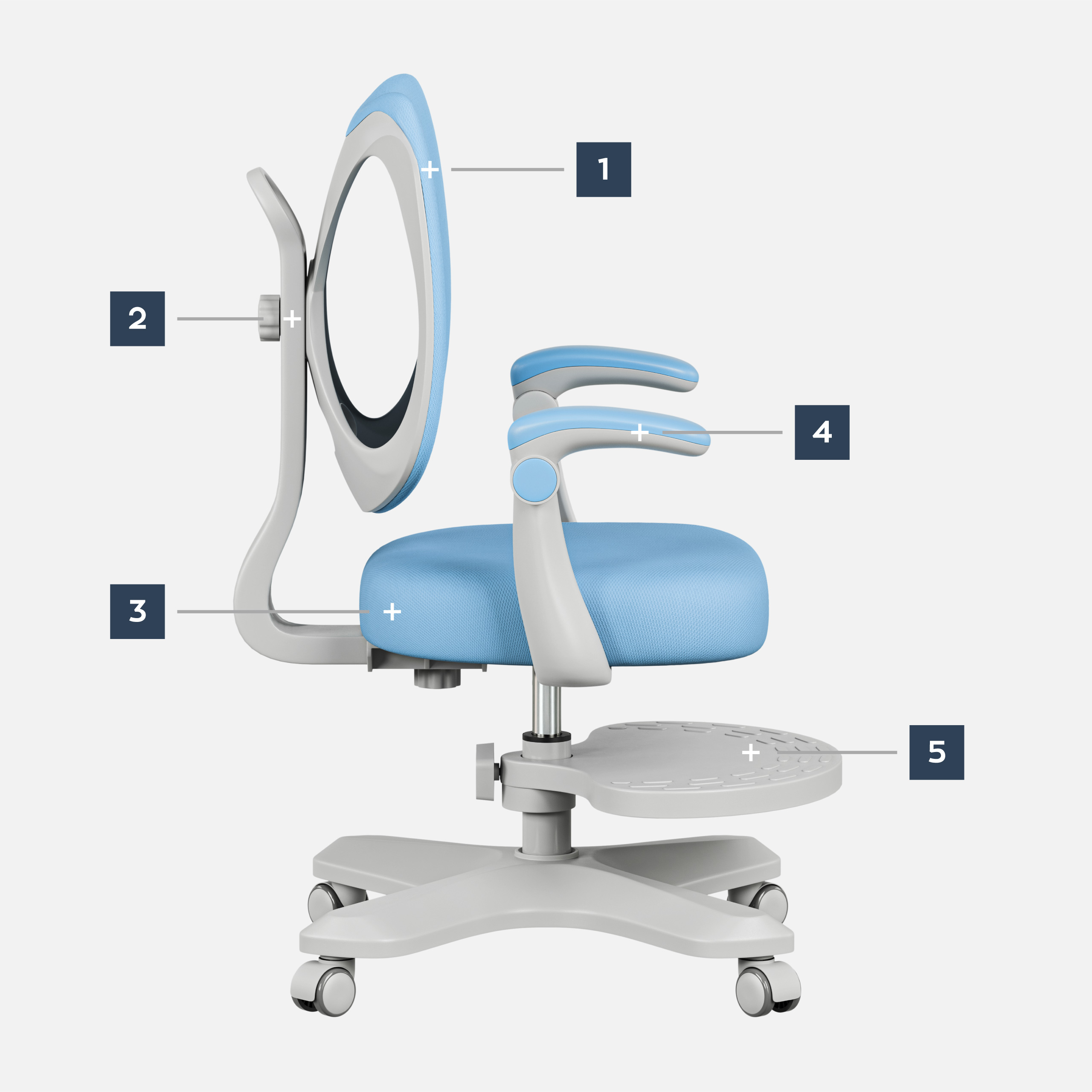 Junior 4.6 fotel dla dziecka tył