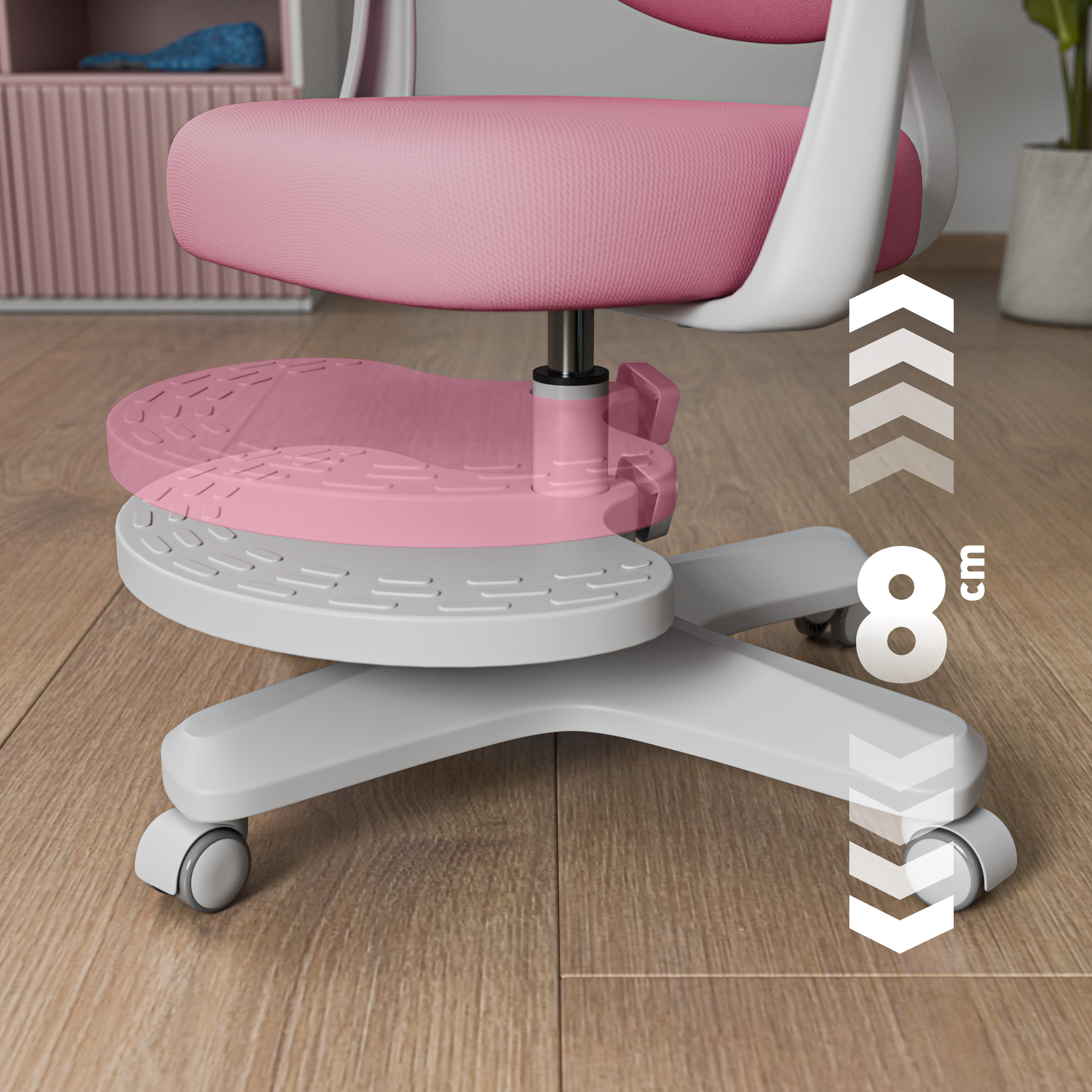 Regulowany podnóżek Junior 4.6