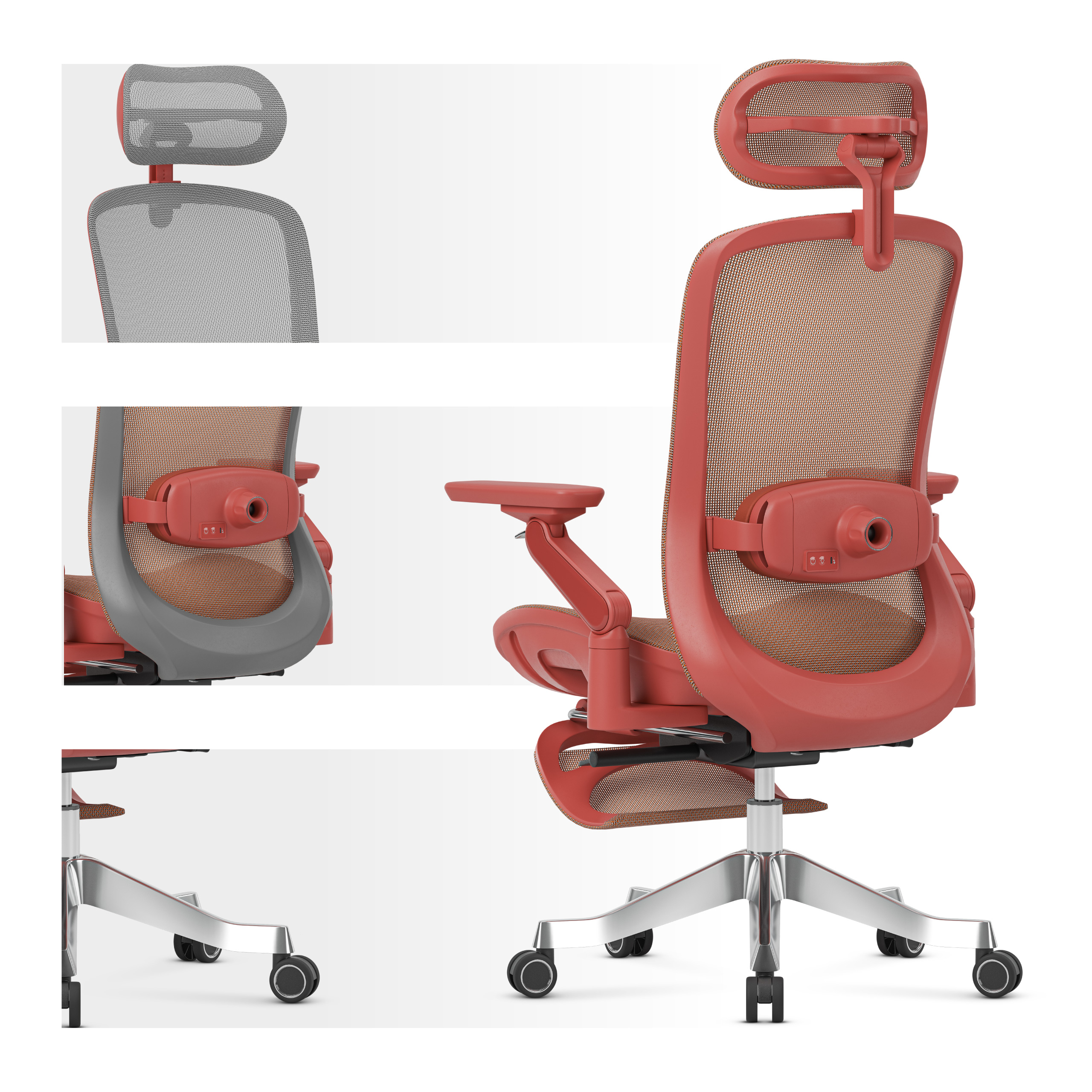 Konstrukcja i materiał fotel LeadPro 8.7