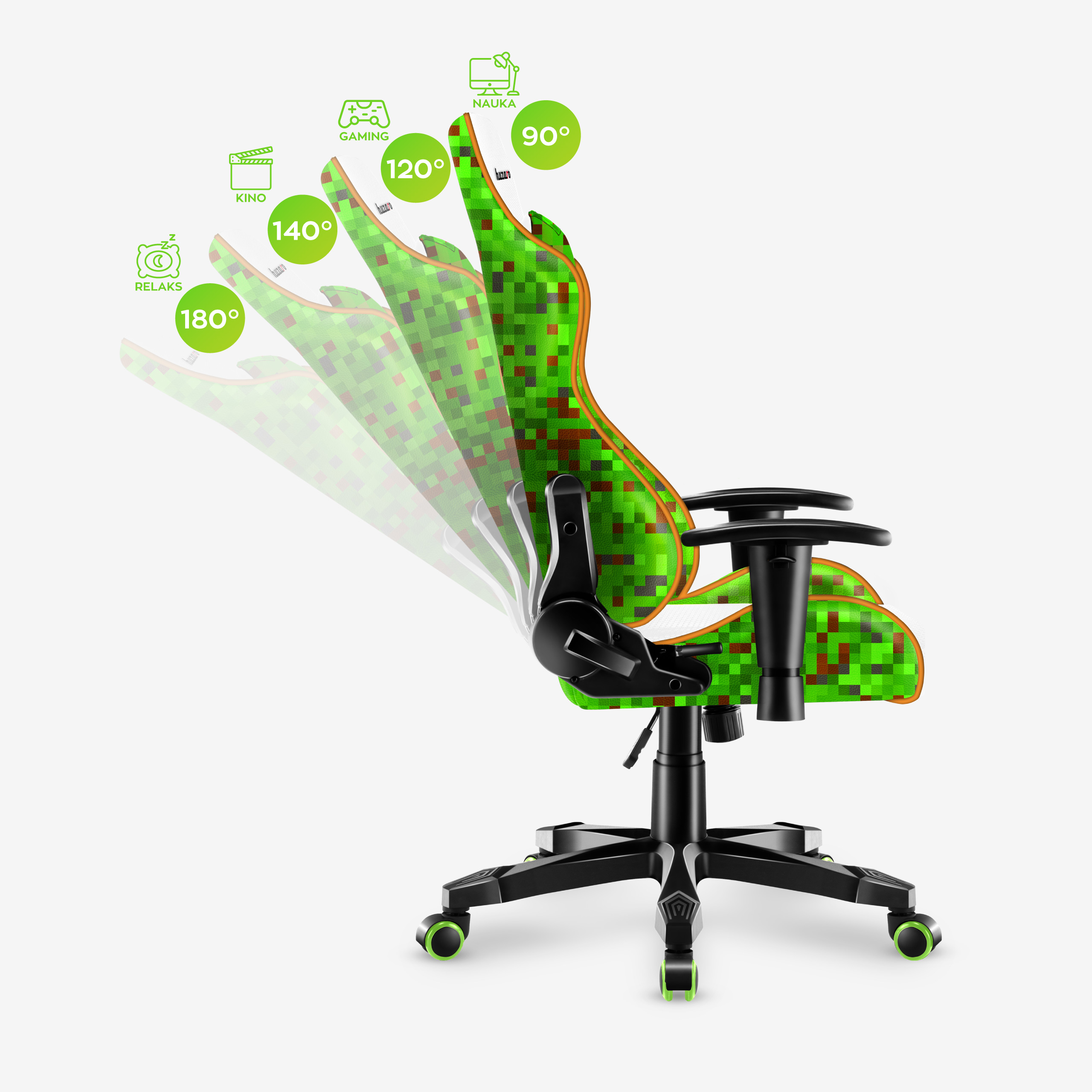 Wygadny mechanizm pochylania w SeatRest 6.0