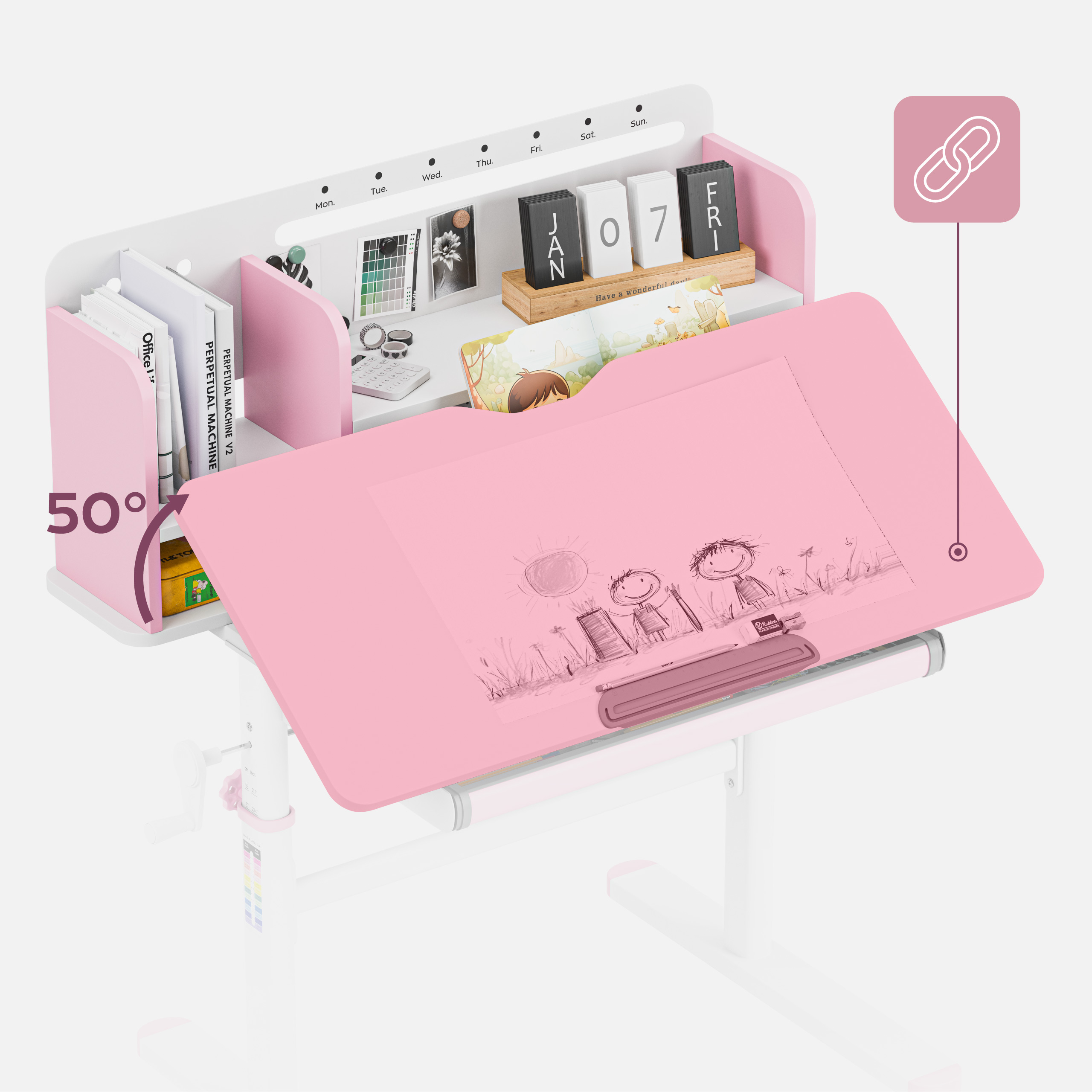 Study 5.0 nachylenie blatu