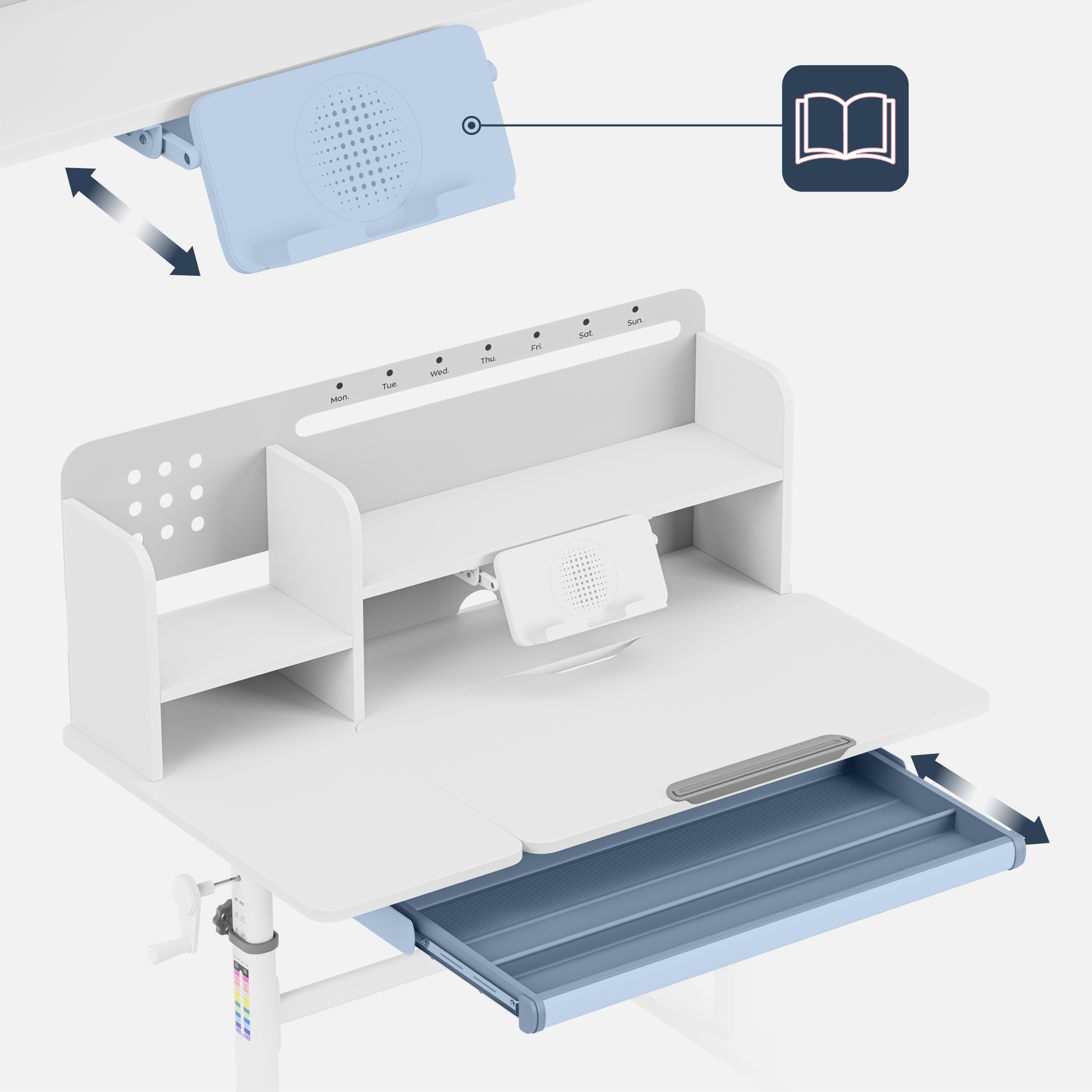 Szuflada i podstawka Study 5.7